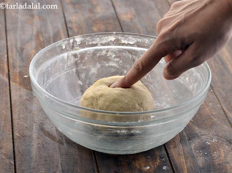 Step 16 – Check the dough for softness and add some water and oil as needed. Punch the …