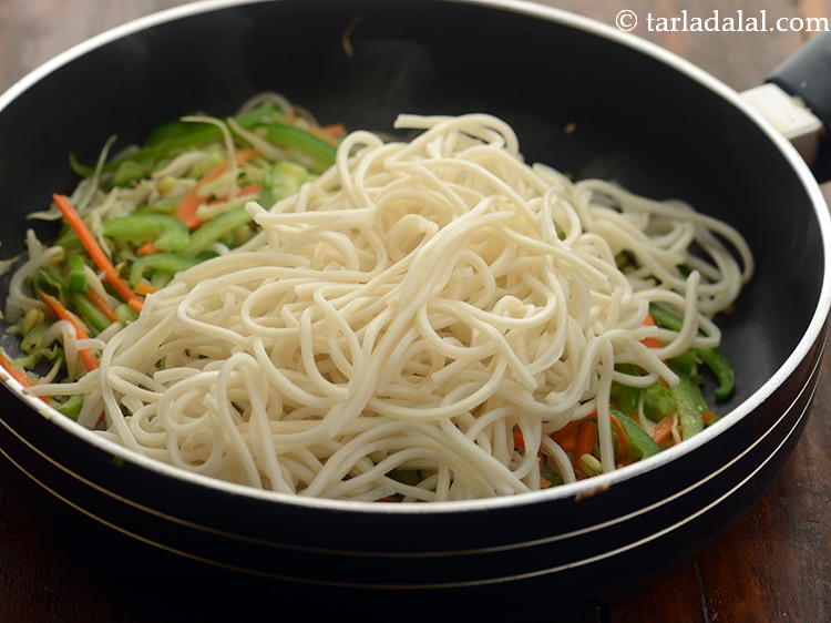 Step 17 – Add noodles.