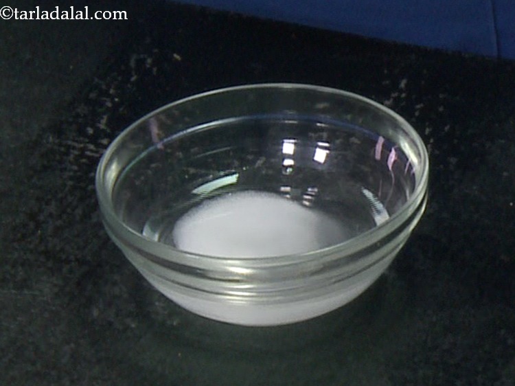 Step 7 – In a small bowl, take salt. Replace salt with sendha namak if you wish to …