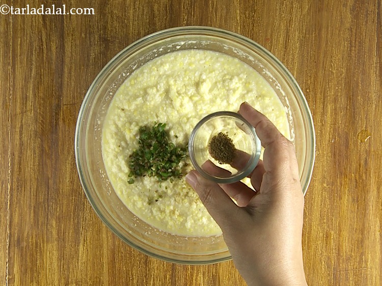 Step 16 – Add the coarsely crushed cumin seeds.