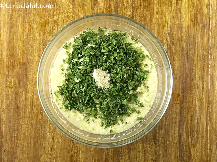 Step 20 – Add the asafoetida. Even a pinch of hing has anti-inflammatory and anti-oxidant properties which help …