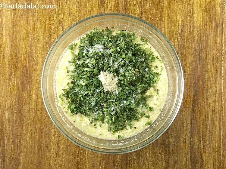 Step 21 – Add the salt.