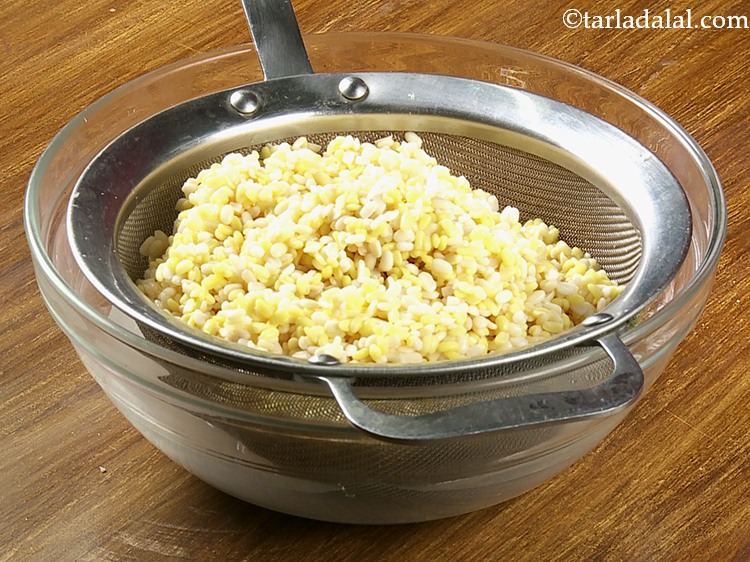 Step 11 – Drain well with the help of a strainer.