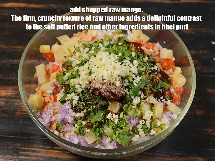 Step 12 – <p>Add ½ tbsp of <a href="https://www.tarladalal.in/glossary-raw-mango-kaccha-aam-kacchi-kairi-144i#ing_3041"><u>chopped raw mango</u></a>. The firm, crunchy texture of raw mango …