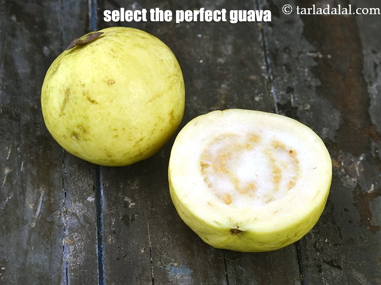 Step 1 – <p><span style="background-color:white;">To make <strong>healthy guava snack</strong>, select the perfect guava. The better varieties are soft …