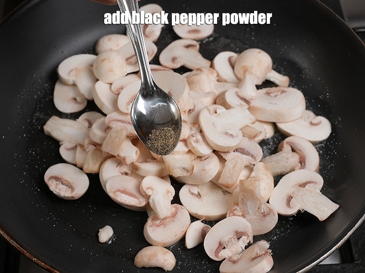 Step 5 – <p>Add a little black pepper powder to taste.&nbsp;</p>