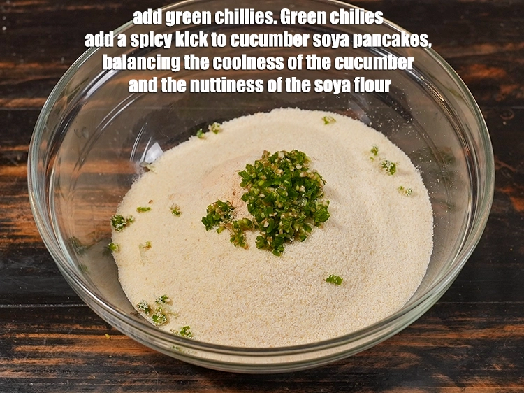 Step 4 – <p>Add 2 tsp finely <a href="https://www.tarladalal.in/glossary-green-chillies-hari-mirch-331i#ing_2388"><u>chopped green chillies</u></a>. Green chilies add a spicy kick to …