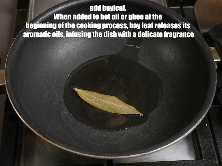 Step 9 – <p>Add 1 bayleaf. When added to hot oil or ghee at the beginning of the …