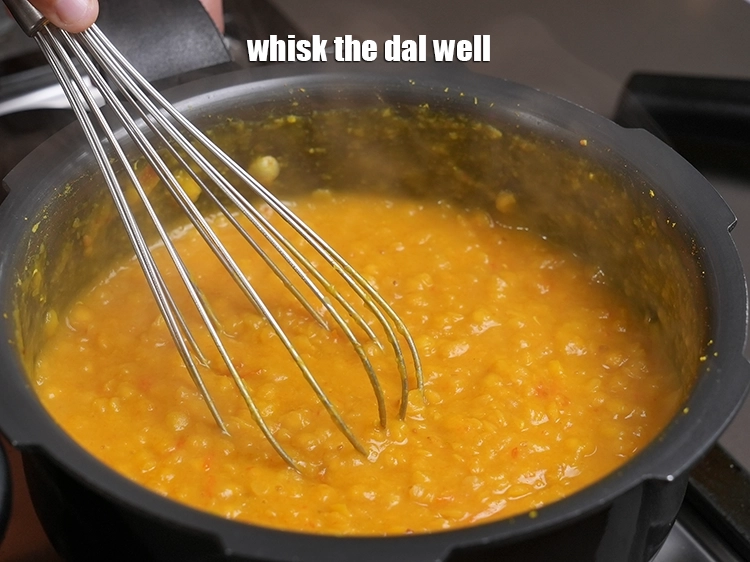 Step 9 – <p>Whisk the dal well and keep aside.&nbsp;</p>