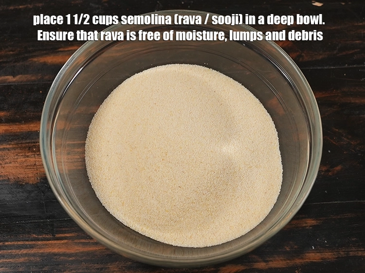 Step 2 – <p>To make r<strong>ava vada recipe | instant sooji vada | Indian style semolina vada | …