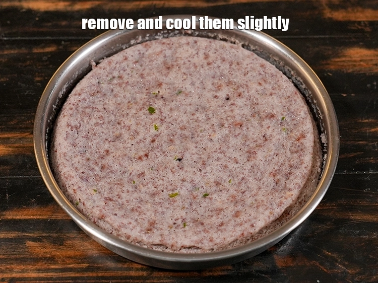 Step 14 – <p><span style="background-color:rgb(255,255,255);color:rgb(0,0,0);">Post that , take them out of the steamer, cool slightly.</span></p>