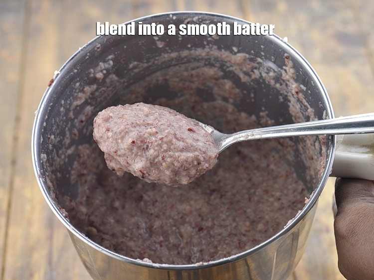 Step 4 – <p>Blend in a mixer adding approximately ? cup to ? cup of water to make …