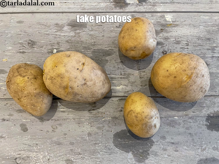 Step 9 – <p>How to make mashed potatoes? This is what potatoes look like.</p>