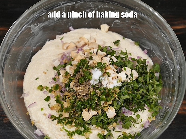 Step 15 – <p><span style="background-color:rgb(255,255,255);color:rgb(0,0,0);">Add a pinch of </span><a href="https://www.tarladalal.in/glossary-baking-soda-soda-bi-carb-615i"><u>baking soda</u></a>. <span style="background-color:rgb(255,255,255);color:rgb(0,0,0);">They help in making soft, fluffy …