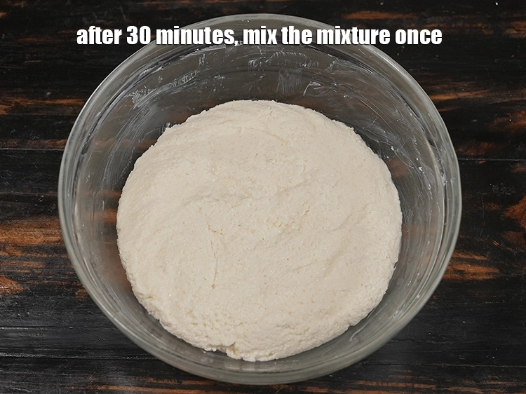 Step 8 – <p><span style="background-color:rgb(255,255,255);color:rgb(0,0,0);">After 30 minutes, mix the mixture once.</span></p>