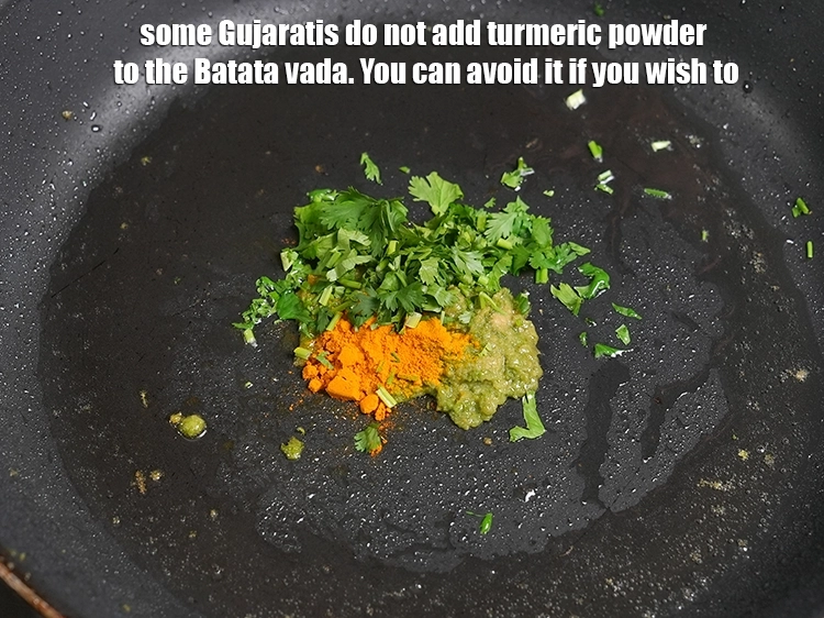 Step 50 – <p><span style="background-color:rgb(255,255,255);color:rgb(0,0,0);">Some Gujaratis do not add turmeric powder to the Batata vada. You can avoid …