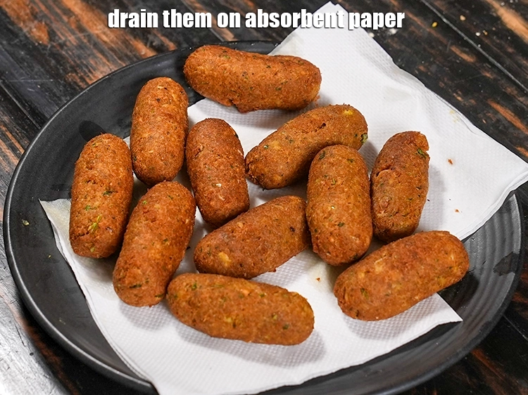 Step 44 – <p><span style="background-color:rgb(255,255,255);color:rgb(0,0,0);">Drain them on absorbent paper and keep aside.</span></p>