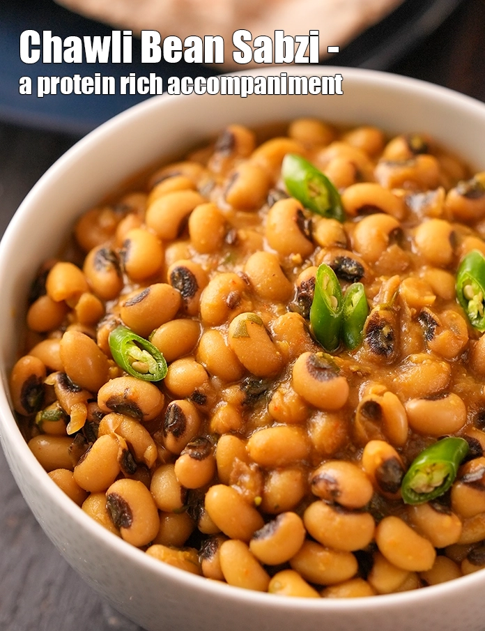 Step 37 – <p><strong>Chawli Bean Sabzi - a protein rich accompaniment.</strong></p>