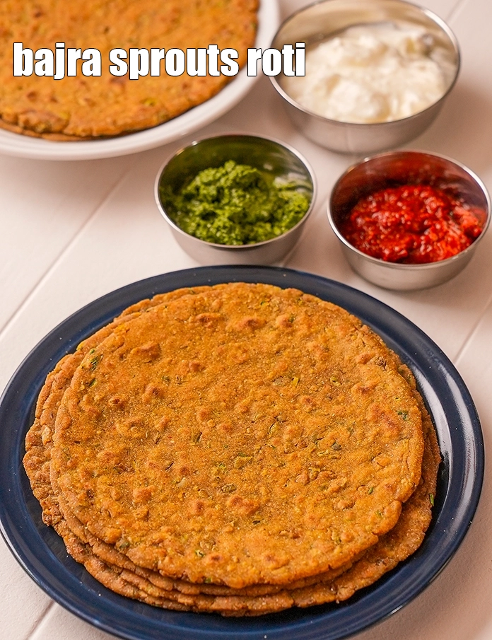 Step 25 – <p><span style="background-color:rgb(255,255,255);color:rgb(0,0,0);">Serve <strong>mixed sprouts and bajra roti recipe | bajra sprouts roti | easy sprouts …