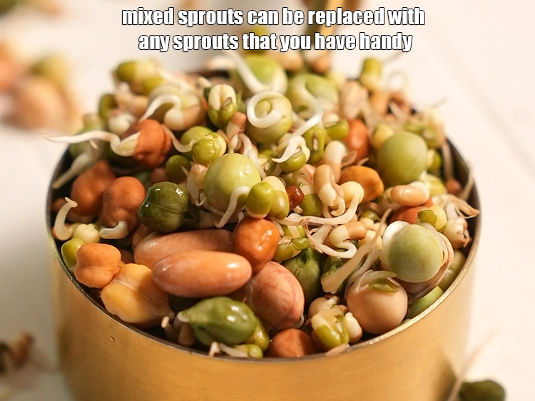 Step 20 – <p><span style="background-color:rgb(255,255,255);color:rgb(0,0,0);">Mixed sprouts can be replaced with any sprouts that you have handy.</span></p>