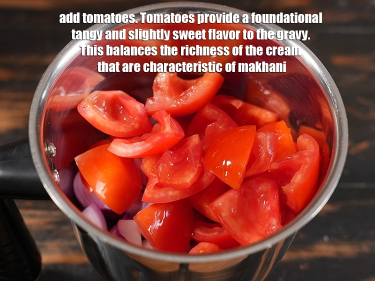 Step 17 – <p>Add 1 cup chopped tomatoes, deseeded. Tomatoes provide a foundational tangy and slightly sweet flavor …
