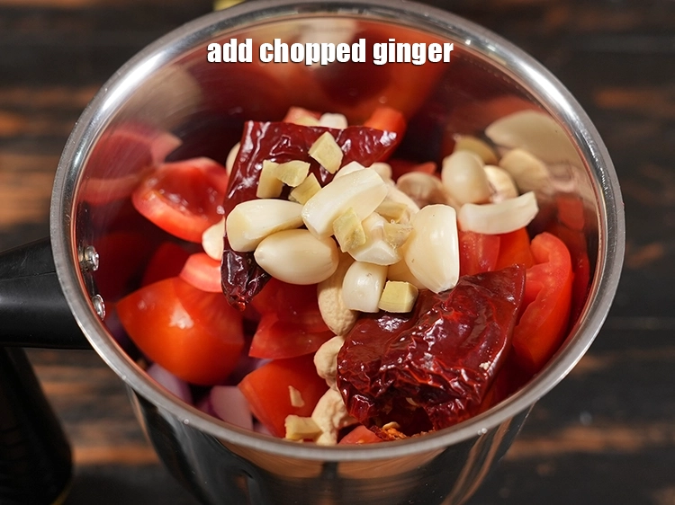 Step 21 – <p>Add 1 tsp chopped ginger (adrak).</p>