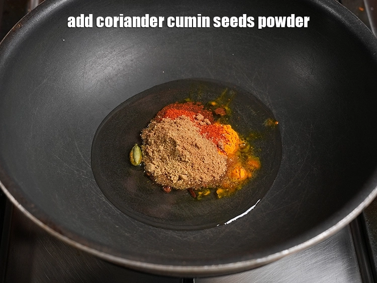 Step 30 – <p>Add 2 tsp coriander cumin seeds powder.&nbsp;</p>