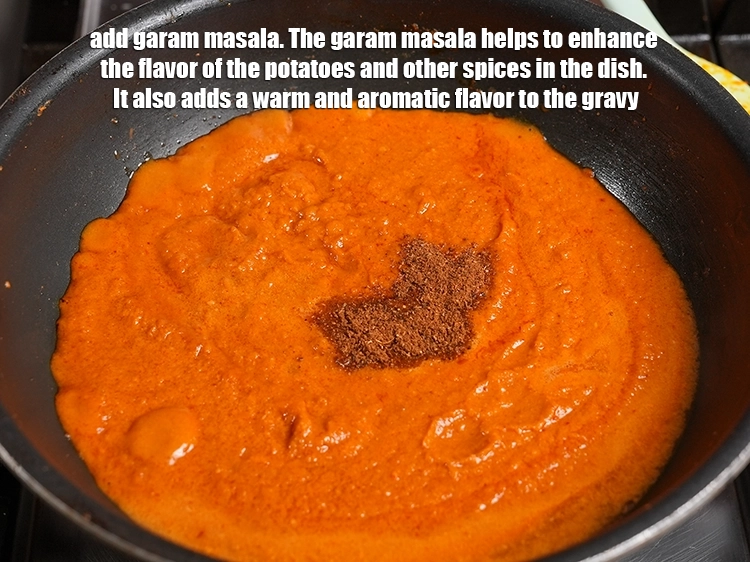 Step 36 – <p>Add ¼ tsp garam masala. The garam masala helps to enhance the flavor of the …