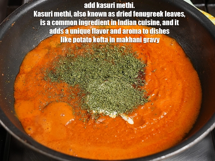 Step 39 – <p><span style="background-color:rgb(255,255,255);color:rgb(0,0,0);">Add ½ tbsp kasuri methi. Kasuri methi, also known as dried fenugreek leaves, is …