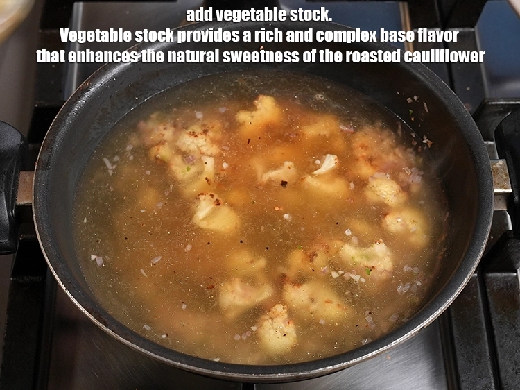 Step 18 – <p>Add 4 cups of vegetable stock. Vegetable stock provides a rich and complex base flavor …