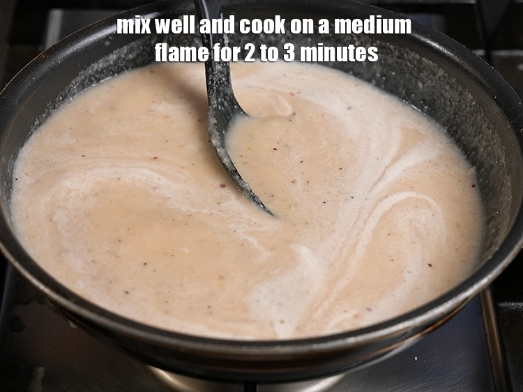 Step 25 – <p>Mix well and cook on a medium flame for 2 to 3 minutes.&nbsp;</p>
