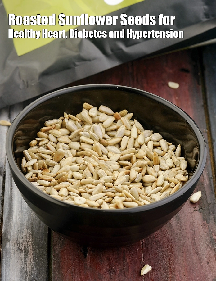 Step 7 – <p><strong>Roasted Sunflower Seeds for Healthy Heart, Diabetes and Hypertension.</strong></p>
