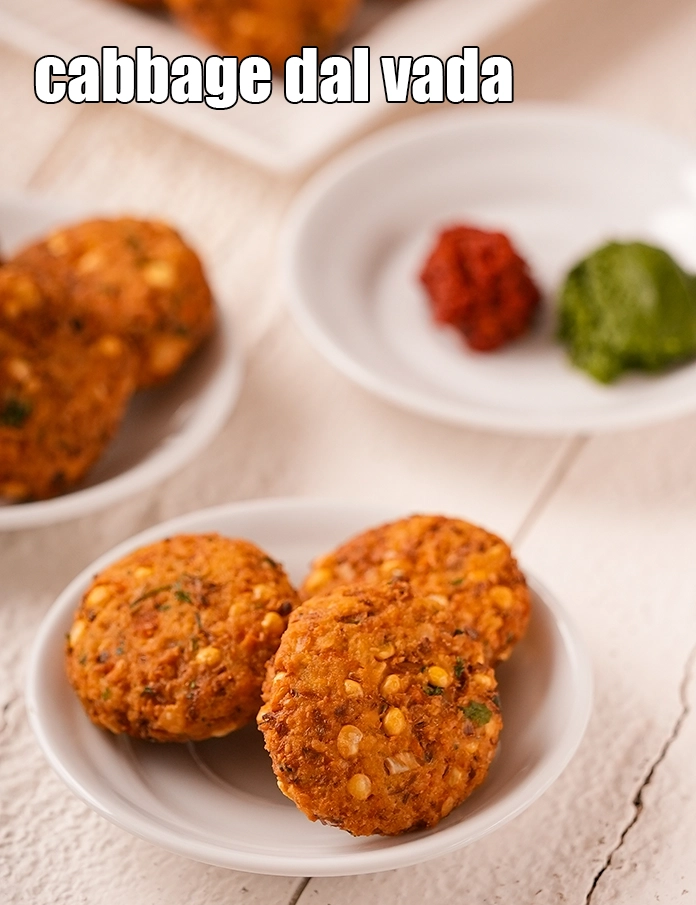 Step 26 – <p><span style="background-color:rgb(255,255,255);color:rgb(0,0,0);">Serve the crispy&nbsp;</span><strong>cabbage vada | cabbage vadai | cabbage dal vada | gobi vada …