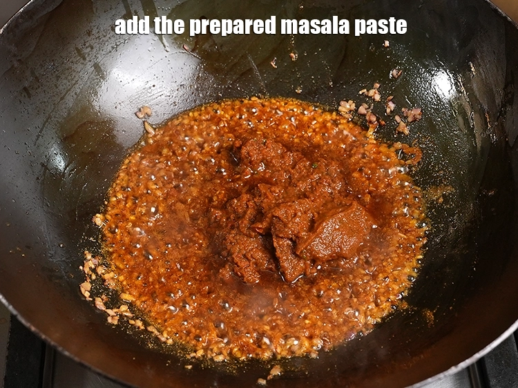 Step 26 – <p>Add the prepared masala paste.</p>