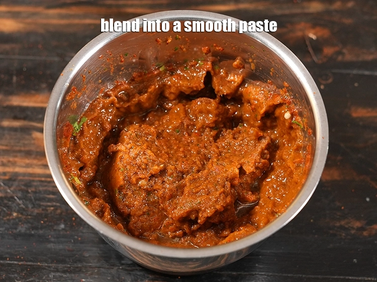 Step 7 – <p>Blend into a smooth paste.</p>
