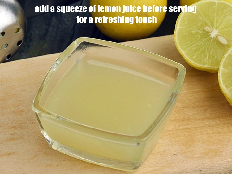 Step 36 – <p>Add a squeeze of lemon juice before serving for a refreshing touch.</p>
