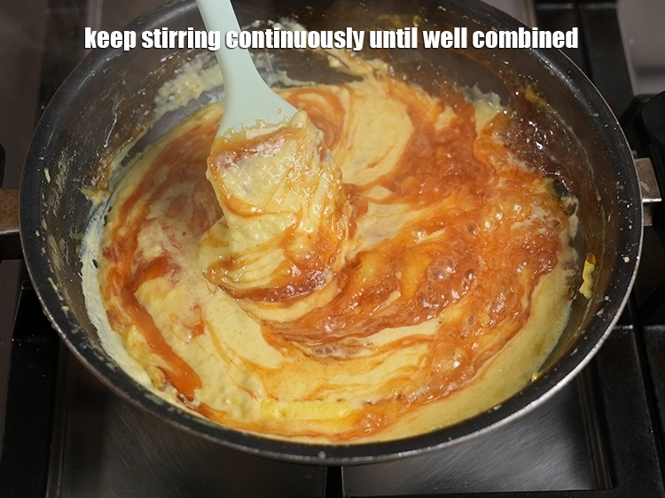 Step 14 – <p>Keep stirring continuously until well combined.&nbsp;</p>