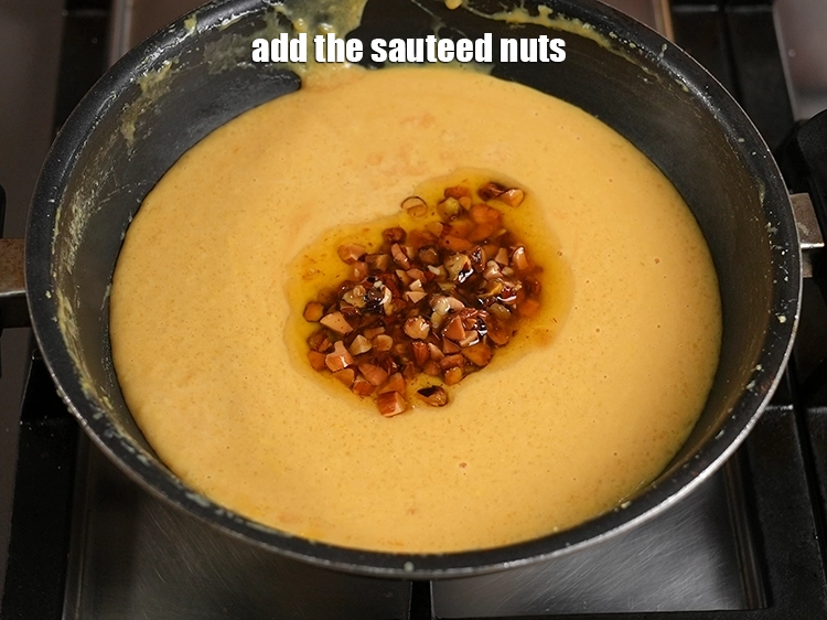 Step 15 – <p>Add the sauteed nuts.</p>