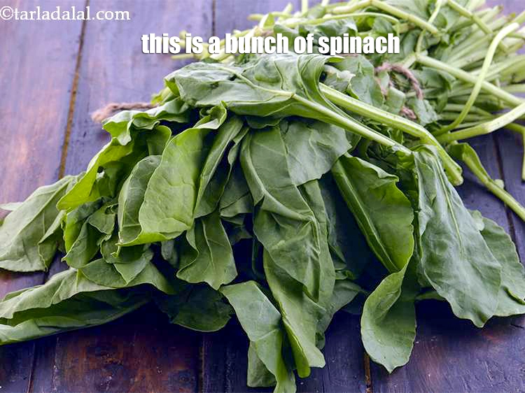 Step 12 – <p>Take 1 to 2 bunches of spinach. A&nbsp;bunch of spinach approx. yeilds 3 cups of …