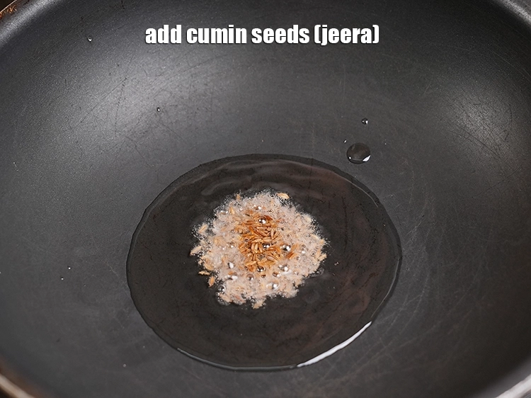 Step 35 – <p>Add 1 tsp&nbsp;<a href="https://www.tarladalal.com/glossary-cumin-seeds-jeera-zeera-381i">cumin seeds (jeera)</a>.</p>