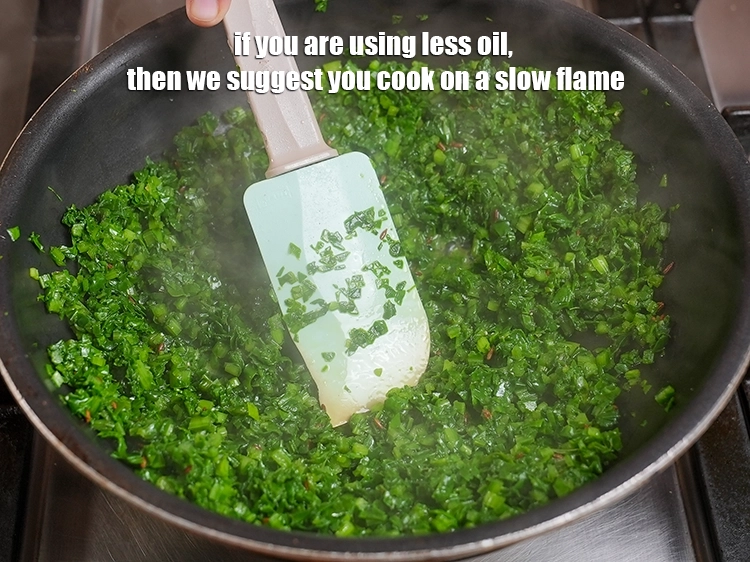 Step 52 – <p><span style="background-color:rgb(255,255,255);color:rgb(0,0,0);">If you are using less oil, then we suggest you cook on a slow …