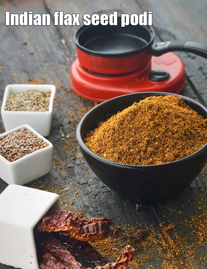 Step 11 – <p>Serve <strong>flaxseeds dry chutney recipe | Indian flax seed podi | alsi ki chutney | …