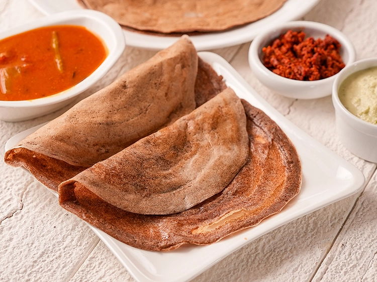 Step 24 – <p>Repeat with the remaining batter to make 14 more ragi dosa.</p>