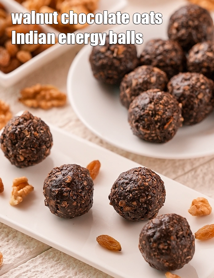 Step 15 – <p><span style="background-color:rgb(255,255,255);color:rgb(0,0,0);">Serve </span><strong>Oats Chocolate Walnut Balls | </strong><span style="color:rgb(0,0,0);"><strong>Walnut Chocolate Oat Indian Energy Balls | …