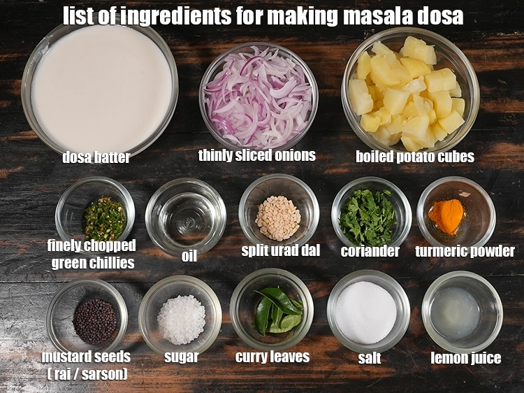Step 6 – <p><i>Dosas</i>&nbsp;are usually served with <a href="https://www.tarladalal.com/Sambar-Recipe-South-Indian-Homemade-Sambar-Recipe-1557r">Sambar</a> and one or more chutneys. If the&nbsp;<i>dosa&nbsp;</i>itself is elaborate …