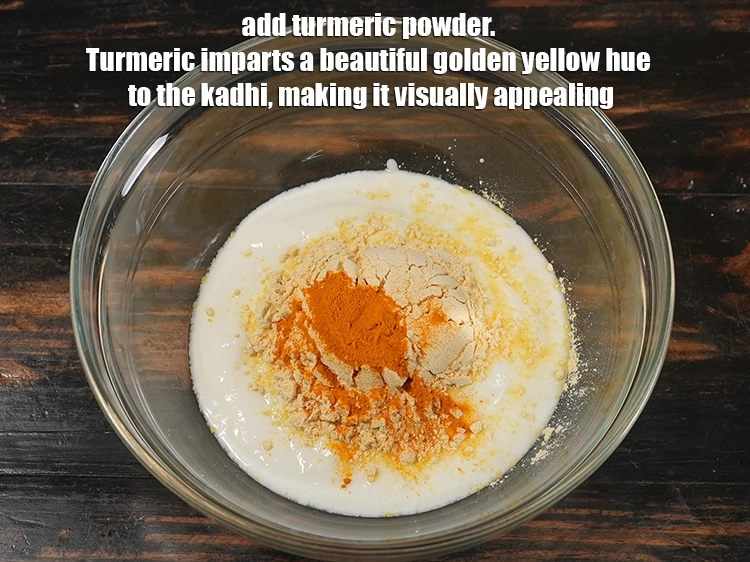 Step 18 – <p>Add ½ tsp <a href="https://www.tarladalal.in/glossary-turmeric-powder-haldi-645i"><u>turmeric powder (haldi)</u></a>. Turmeric imparts a beautiful golden yellow hue to …