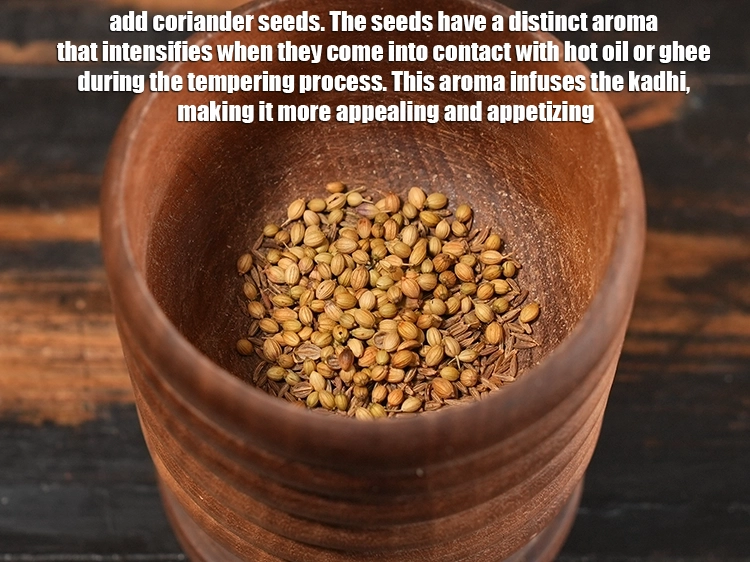 Step 26 – <p><span style="background-color:rgb(255,255,255);color:rgb(0,0,0);">Add 1 tsp </span><a href="https://www.tarladalal.in/glossary-coriander-seeds-dhania-ke-beej-dhania-seeds-akha-dhania-371i"><u>coriander (dhania) seeds</u></a><span style="background-color:rgb(255,255,255);color:rgb(0,0,0);">. The seeds have a distinct aroma …
