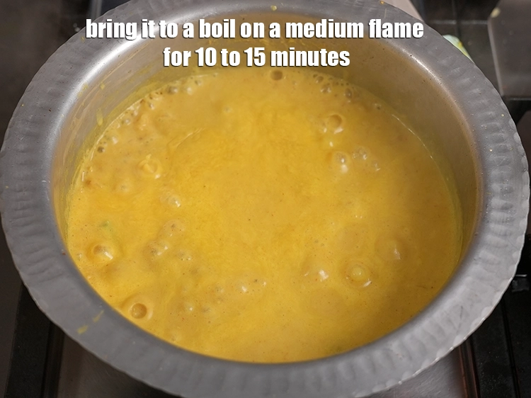 Step 55 – <p><span style="background-color:rgb(255,255,255);color:rgb(0,0,0);">Bring it to a boil on a medium flame for 10 to 15 minutes, …