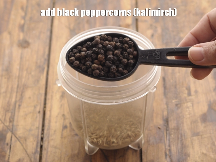 Step 6 – <p>Add black peppercorns. Pick and clean them for dirt or debris before adding them. It …