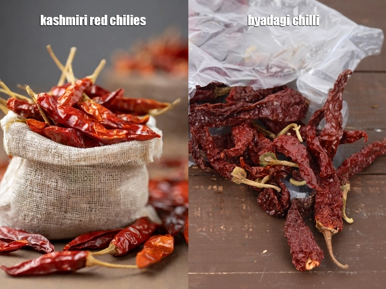 Step 14 – <p>We have made use of pandi red chillies for this homemade <strong>Sambar Powder</strong> recipe but …